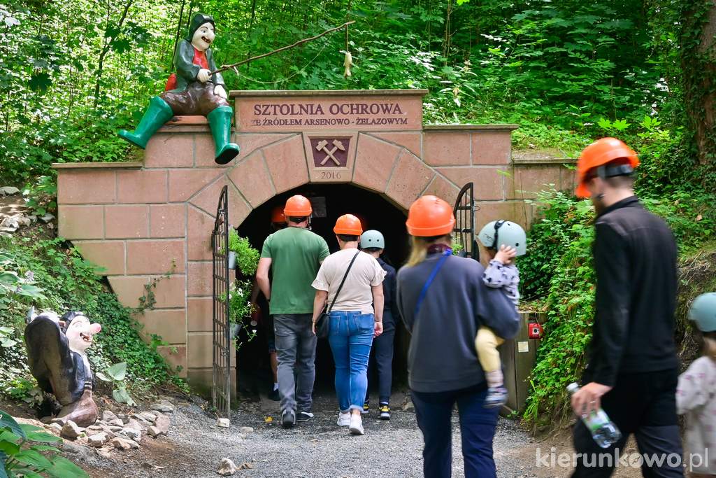 Sztolnia Ochrowa w Złotym Stoku - wejście