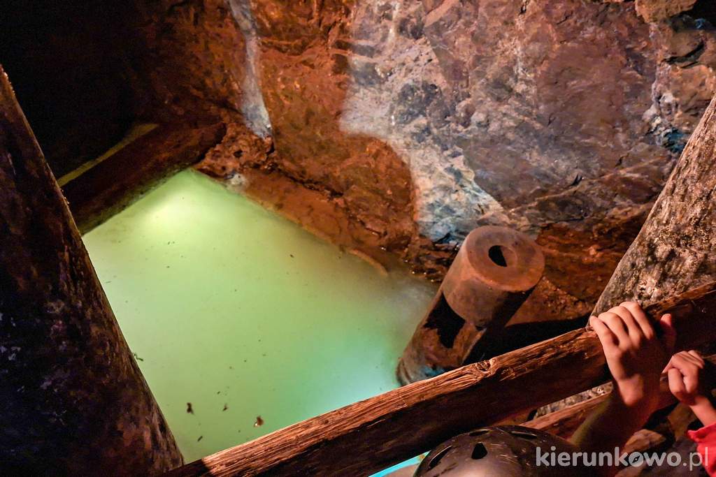 Sala źródlana w sztolni ochrowa