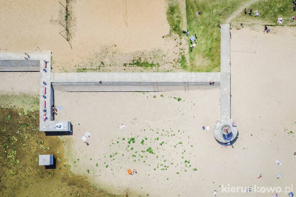 Nieczynna plaża nad brzegiem Jeziora Maltańskiego (stały zakaz kąpieli) Malta w Poznaniu atrakcje