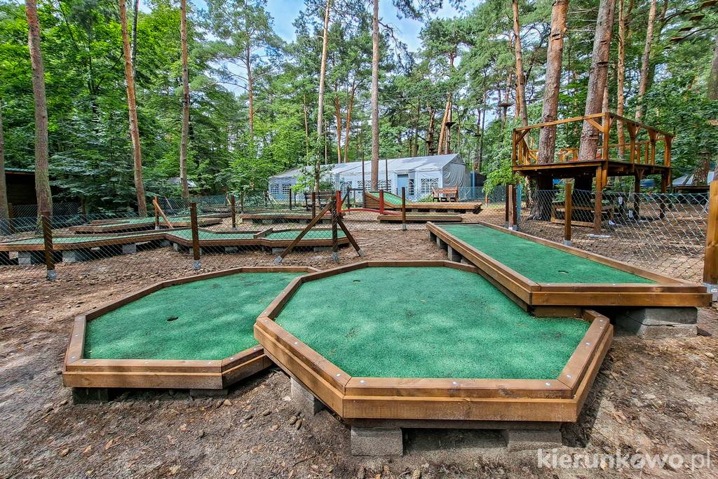 Mini golf - Park linowy Pyrland w Poznaniu