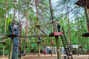 Park linowy Pyrland w Poznaniu