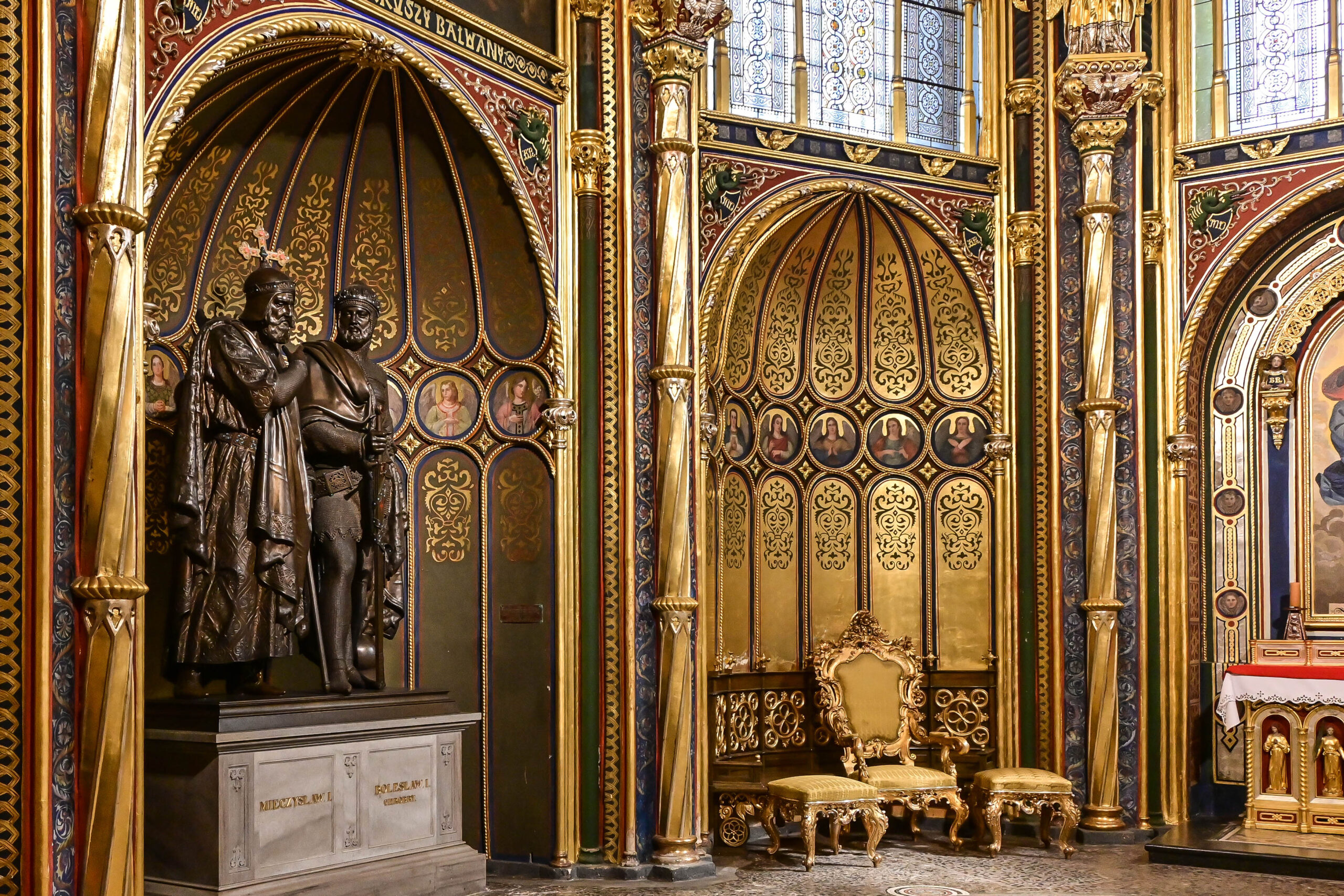 Złota Kaplica w poznańskiej katedrze wielkopolska atrakcje