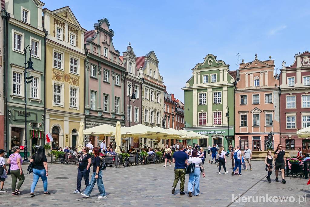 Kamienice przy Starym Rynku w Poznaniu