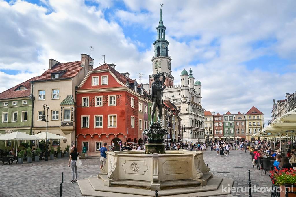 Stary Rynek w Poznaniu - stolicy Wielkopolski wielkopolska atrakcje