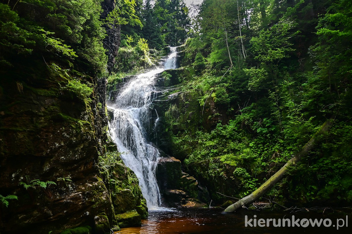 Wodospad Kamieńczyka w Karkonoszach