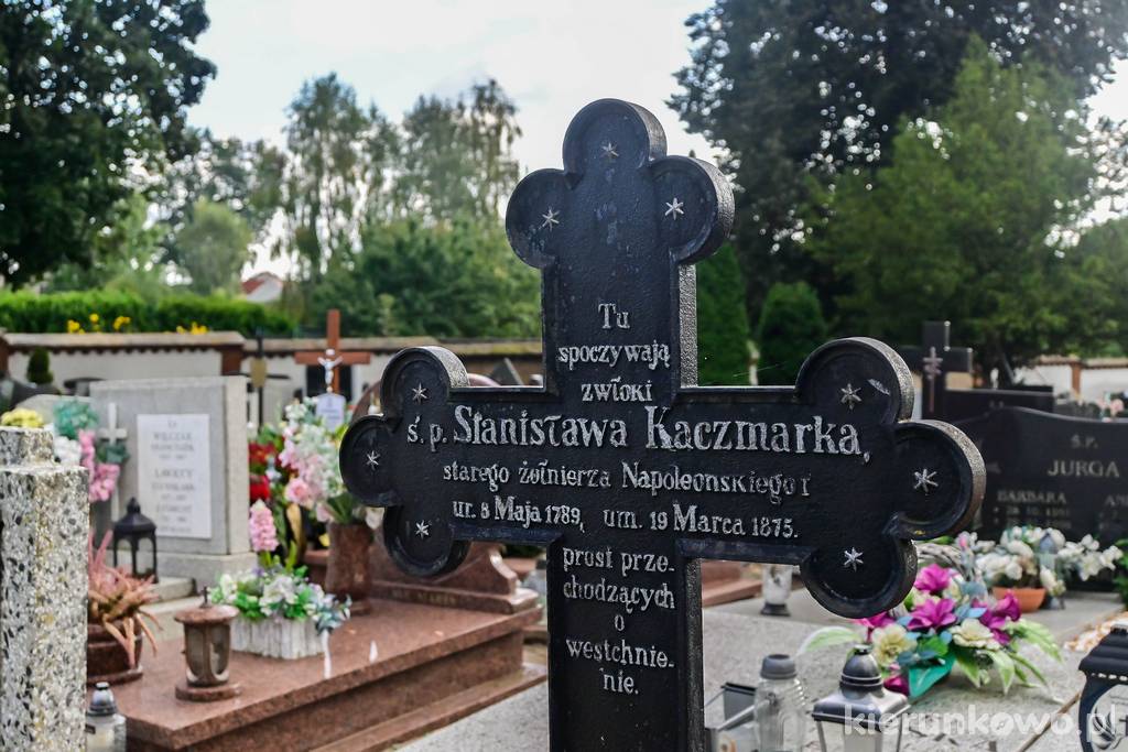 Grób Stanisława Kaczmarka, żołnierza Napoleońskiego