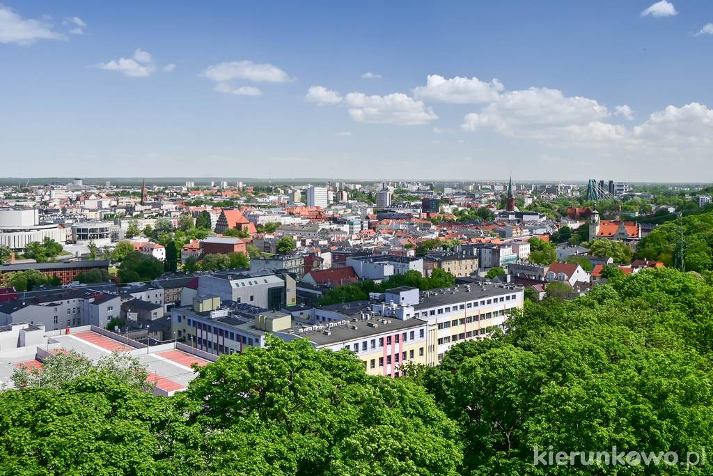 Taras widokowy w Bydgoszczy na dawnej wodociągowej wieży ciśnień