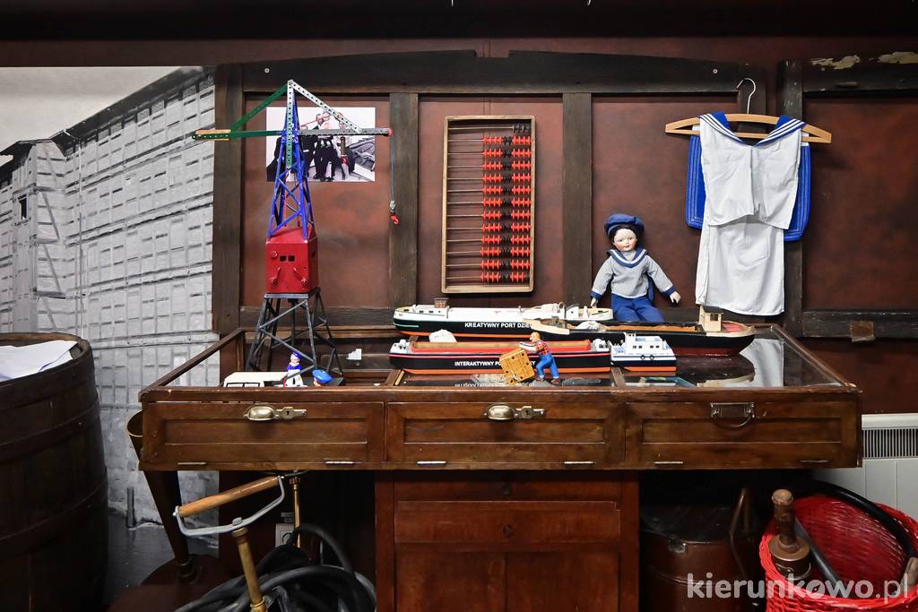 Barka Lemara w Bydgoszczy - fragment wystawy muzealnej