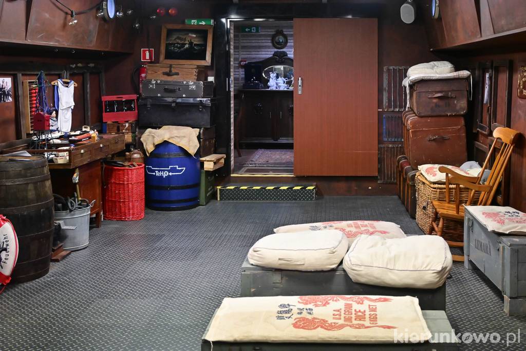 Barka Lemara - ładownia, obecnie ekspozycja Muzeum Legend Szyperskich