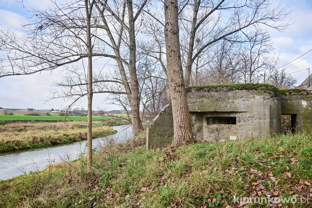 Bunkry w Brudzewku k. Chocza nad rzeką Prosną