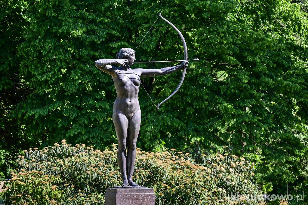 Bydgoska "Łuczniczka" w Parku Jana Kochanowskiego