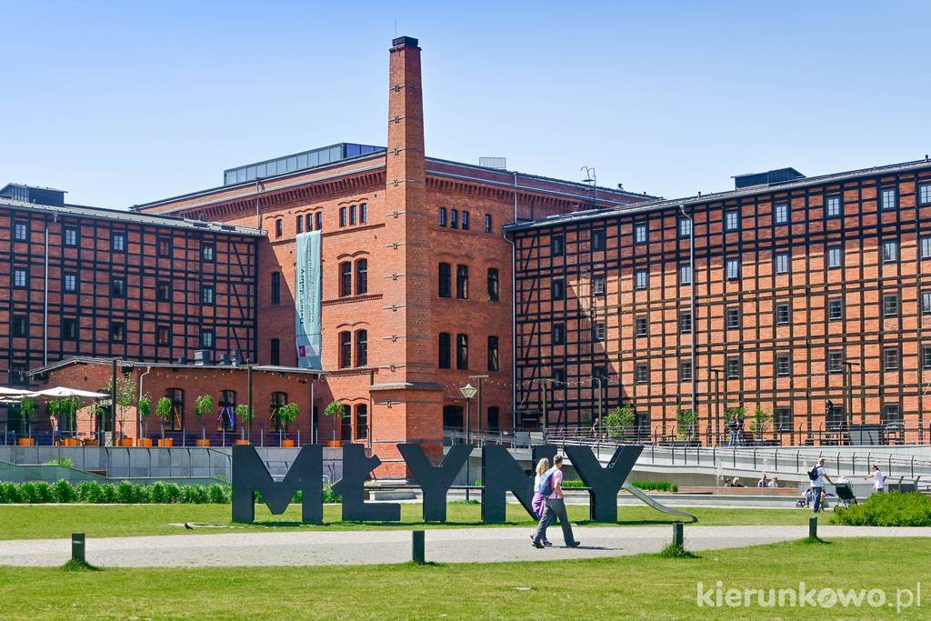 Młyny Rothera, największy budynek na Wyspie Młyńskiej w Bydgoszczy