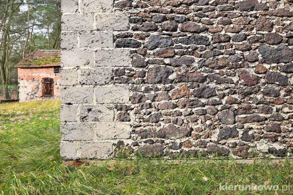 Domy z żelaza - ściana budynku wybudowana w większości przy wykorzystaniu rudy darniowej (Nowolipsk)