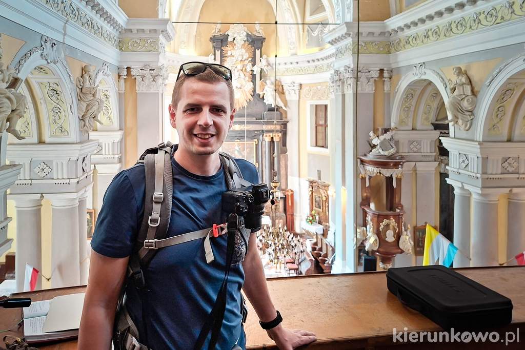 Na chórze chockiej kolegiaty