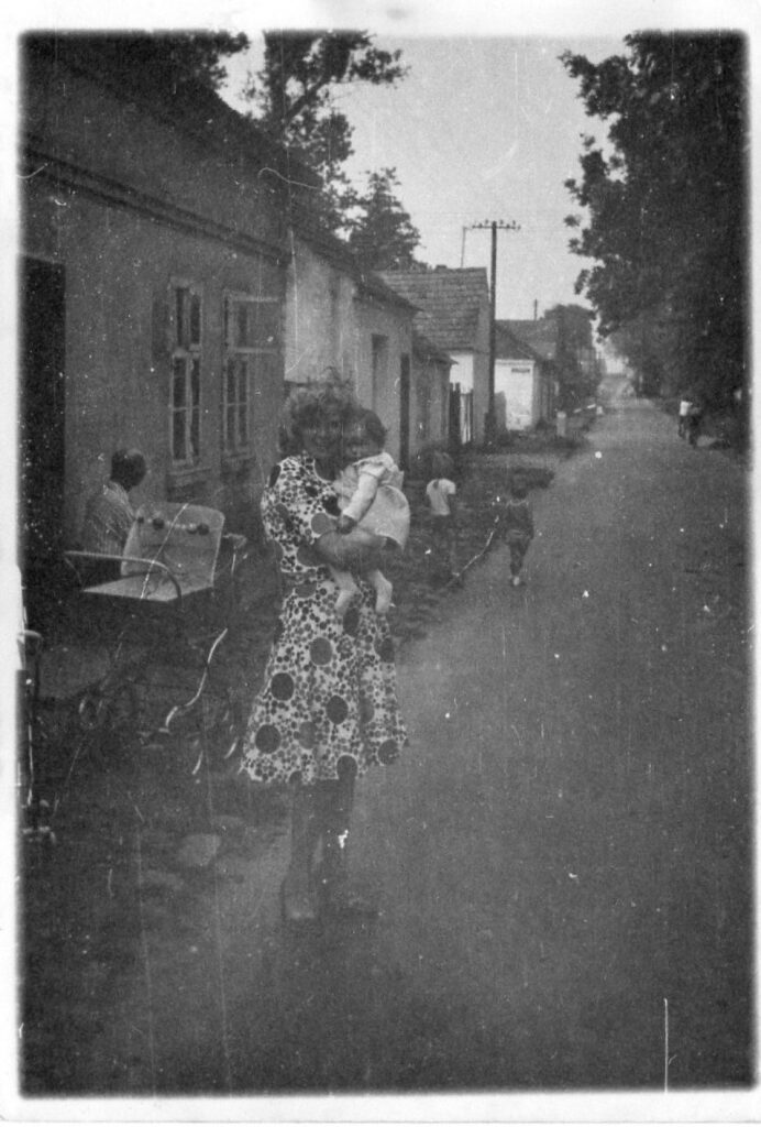 Chocz, ul. Zagórowska (lata 70. XX w.)