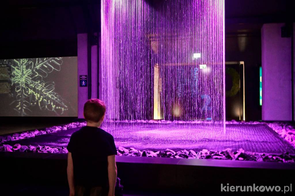 Strefa "Stan wody" na ekspozycji Hydropolis Wrocław