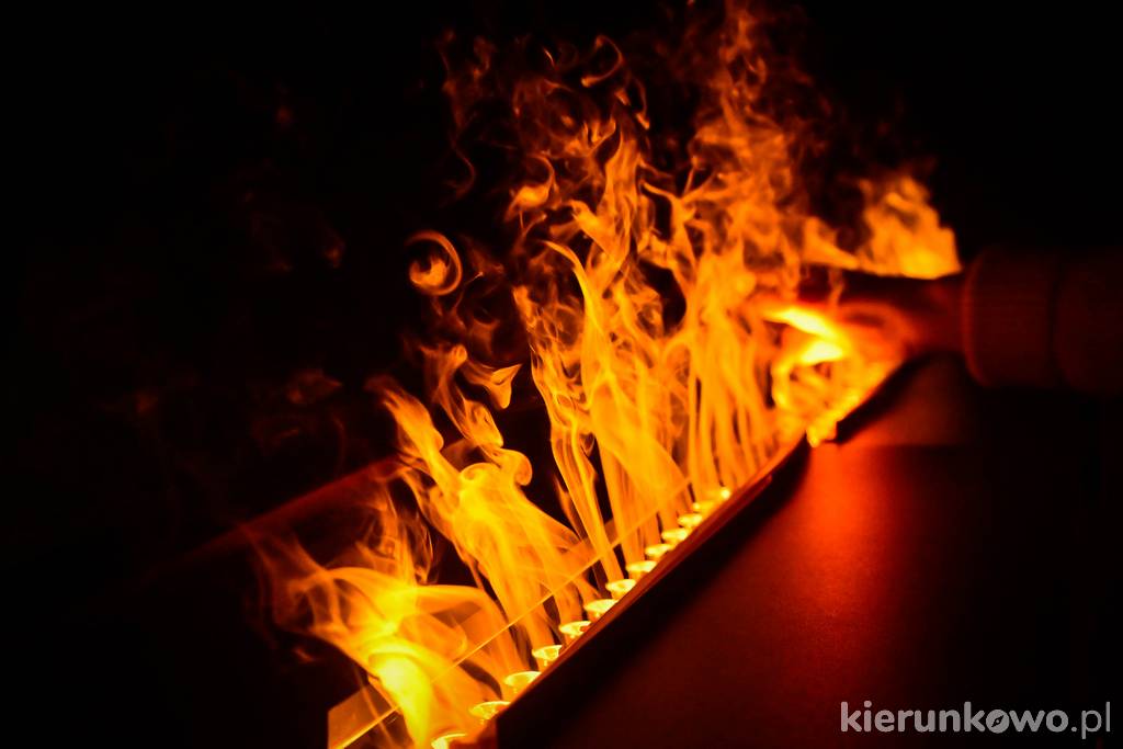 Sztuczny ogień we wrocławskim Hydropolis