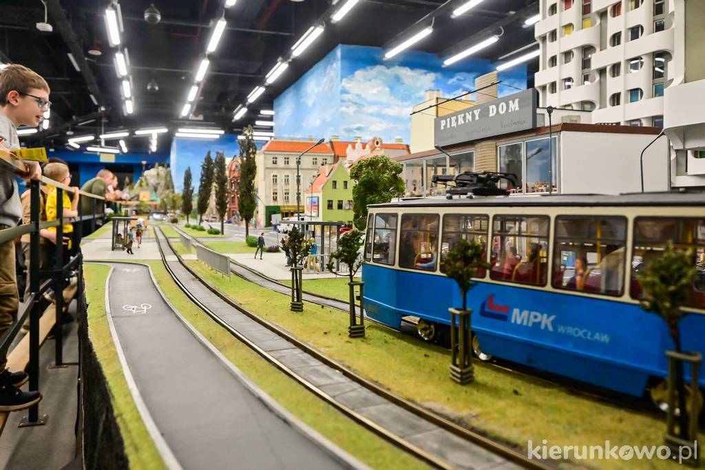 W miniaturowym Wrocławiu nie mogło zabraknąć wrocławskich tramwajów!