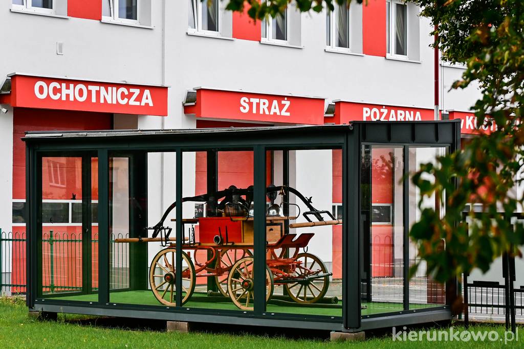 Remiza OSP w Kostrzynie (w środku Izba Muzealna OSP) kostrzyn co zobaczyć