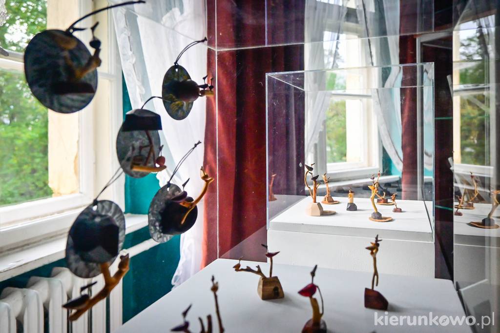 Ekspozycja Muzeum Przyrodniczo-Łowieckiego w Uzarzewie