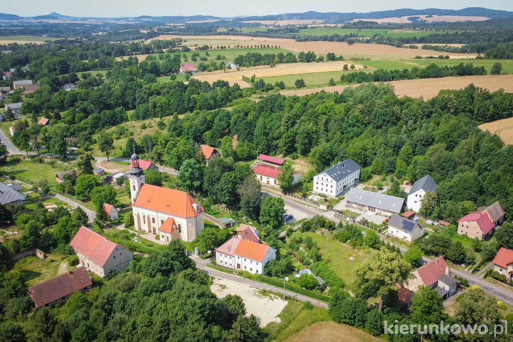 Dobków z lotu ptaka